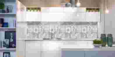 C-MaCredence.com - Motif crédence de cuisine Carreaux de ciment belle époque gris